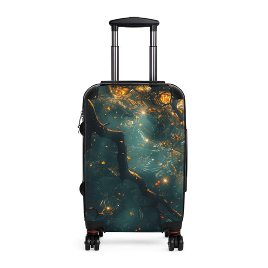 Nature Serene Intertwining Art Carry-On Suitcase - Stylish Luggage for Travelers
