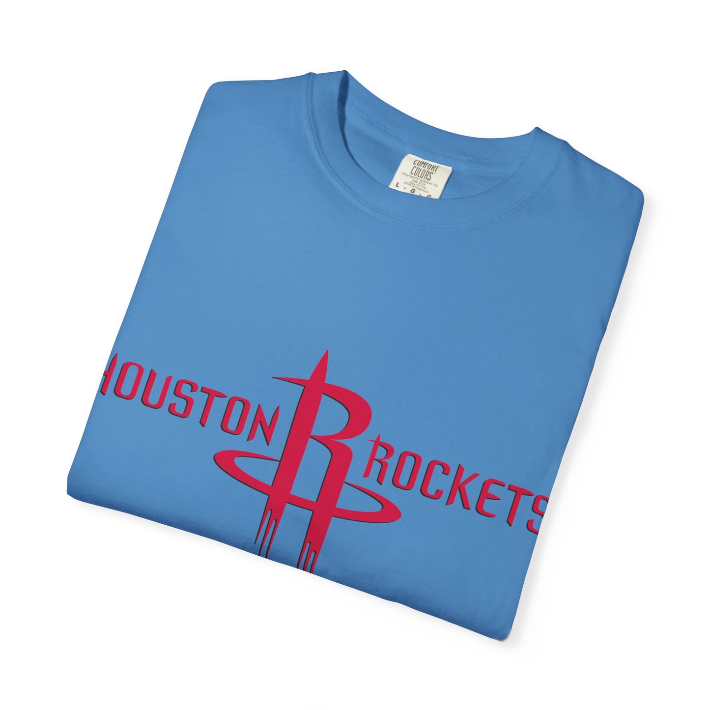Houston Rockets Garment-Dyed T-Shirt – Premium Cotton Tee for Customization