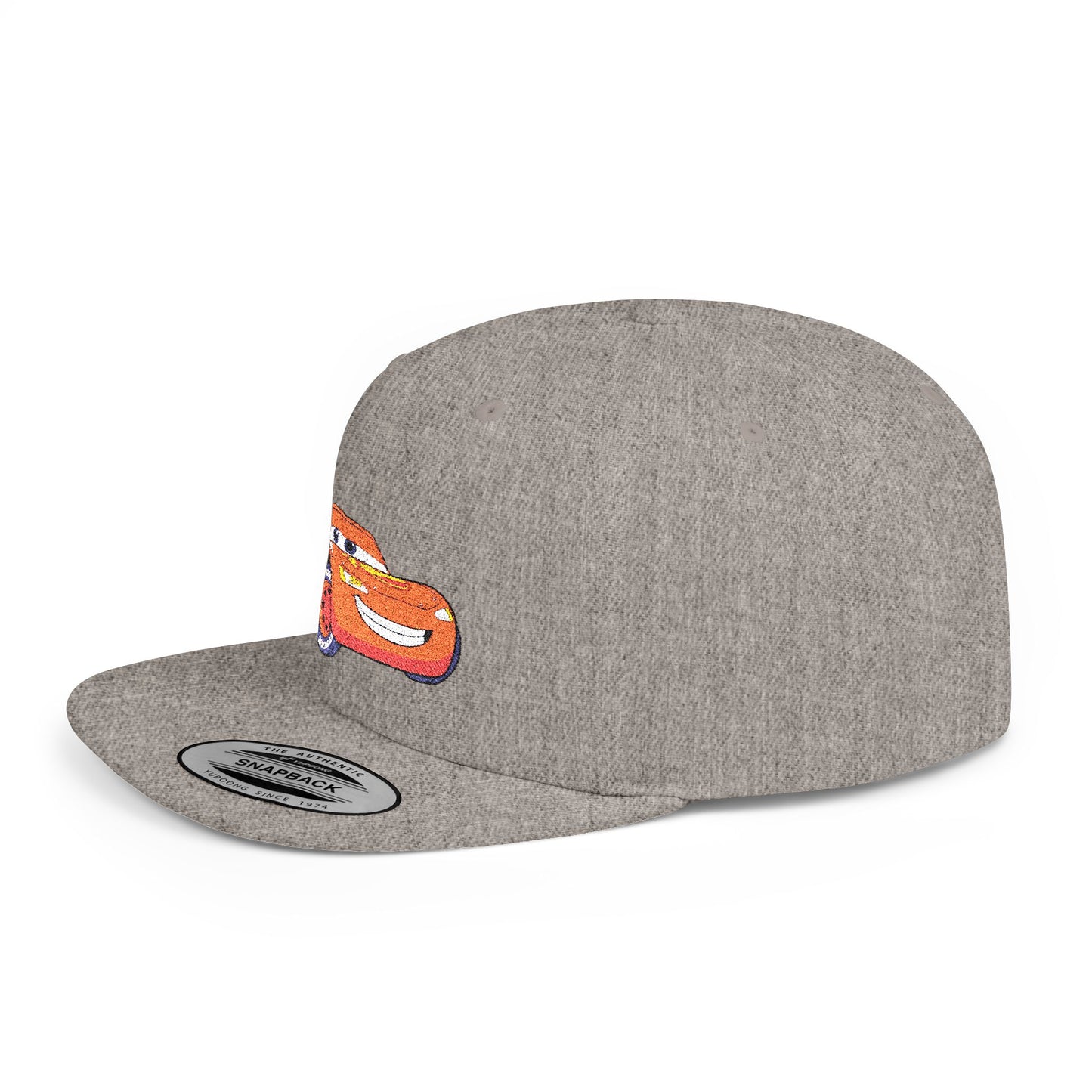 Lightning McQueen Cars Disney Flat Bill Snapback – Lightweight, Custom Fit, Premium Quality