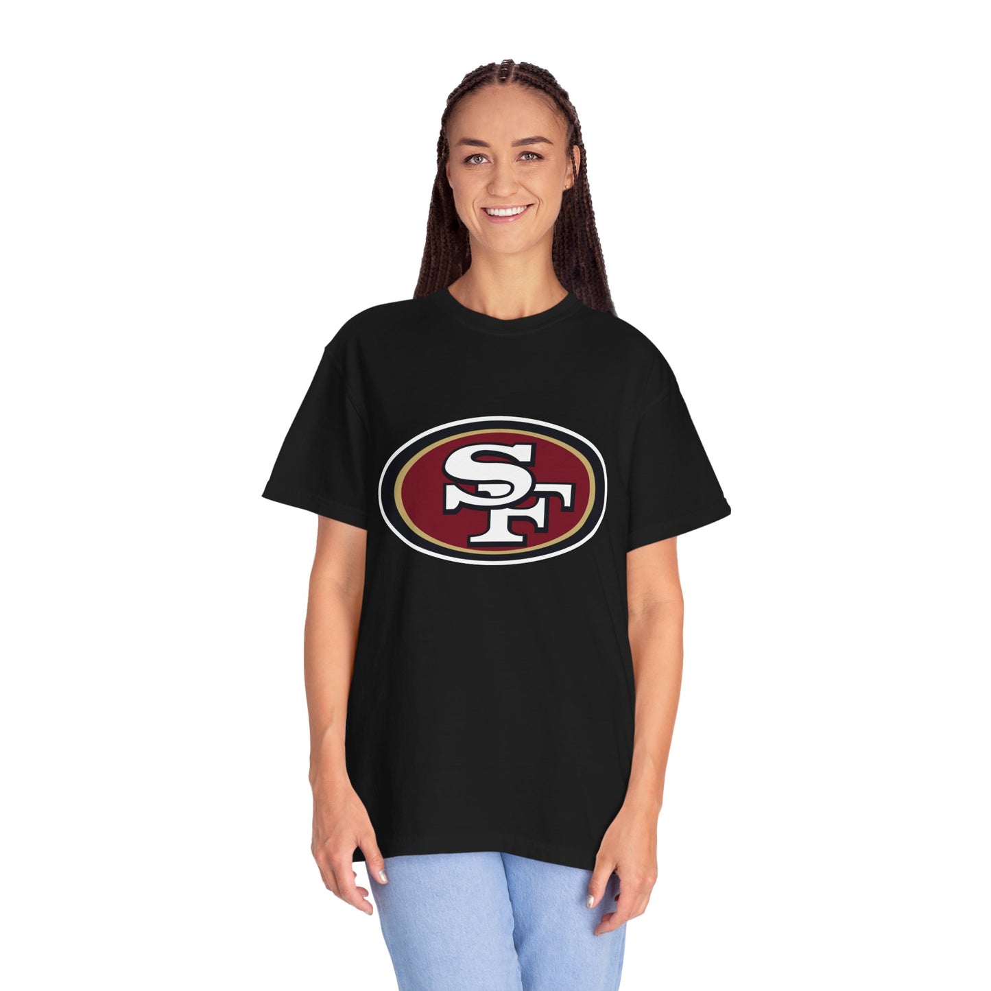San Francisco 49ers Fan Gifts Garment-Dyed T-Shirt – Premium Cotton Tee for Customization