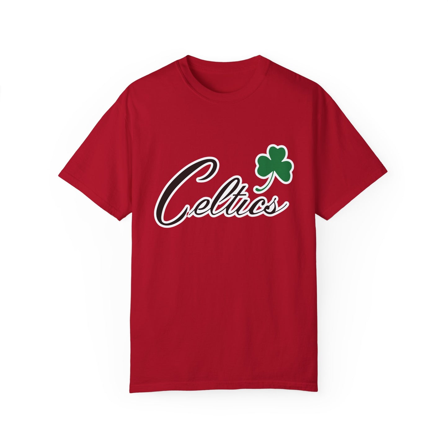 Boston Celtics Game Day Vibes Style Garment-Dyed T-Shirt – Premium Cotton Tee for Customization