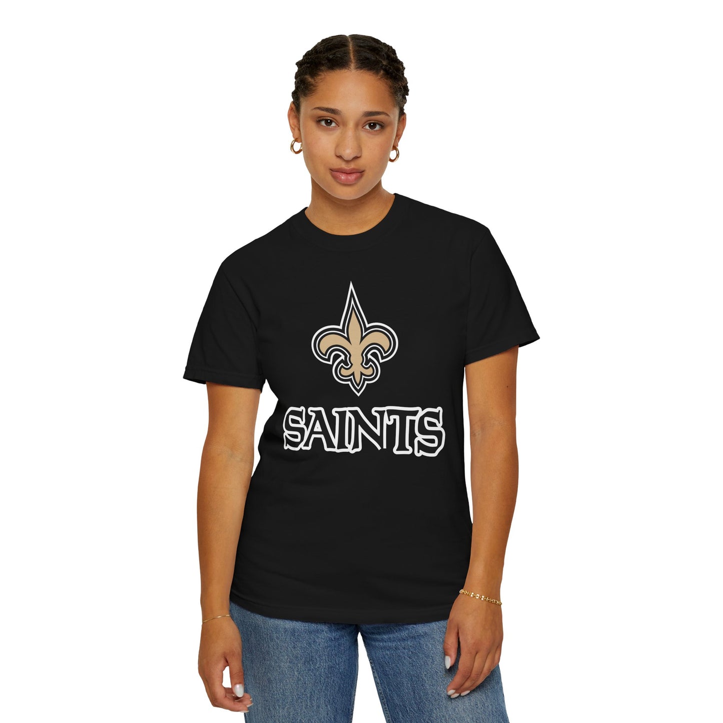 New Orleans Saints Fan Gifts Garment-Dyed T-Shirt – Premium Cotton Tee for Customization