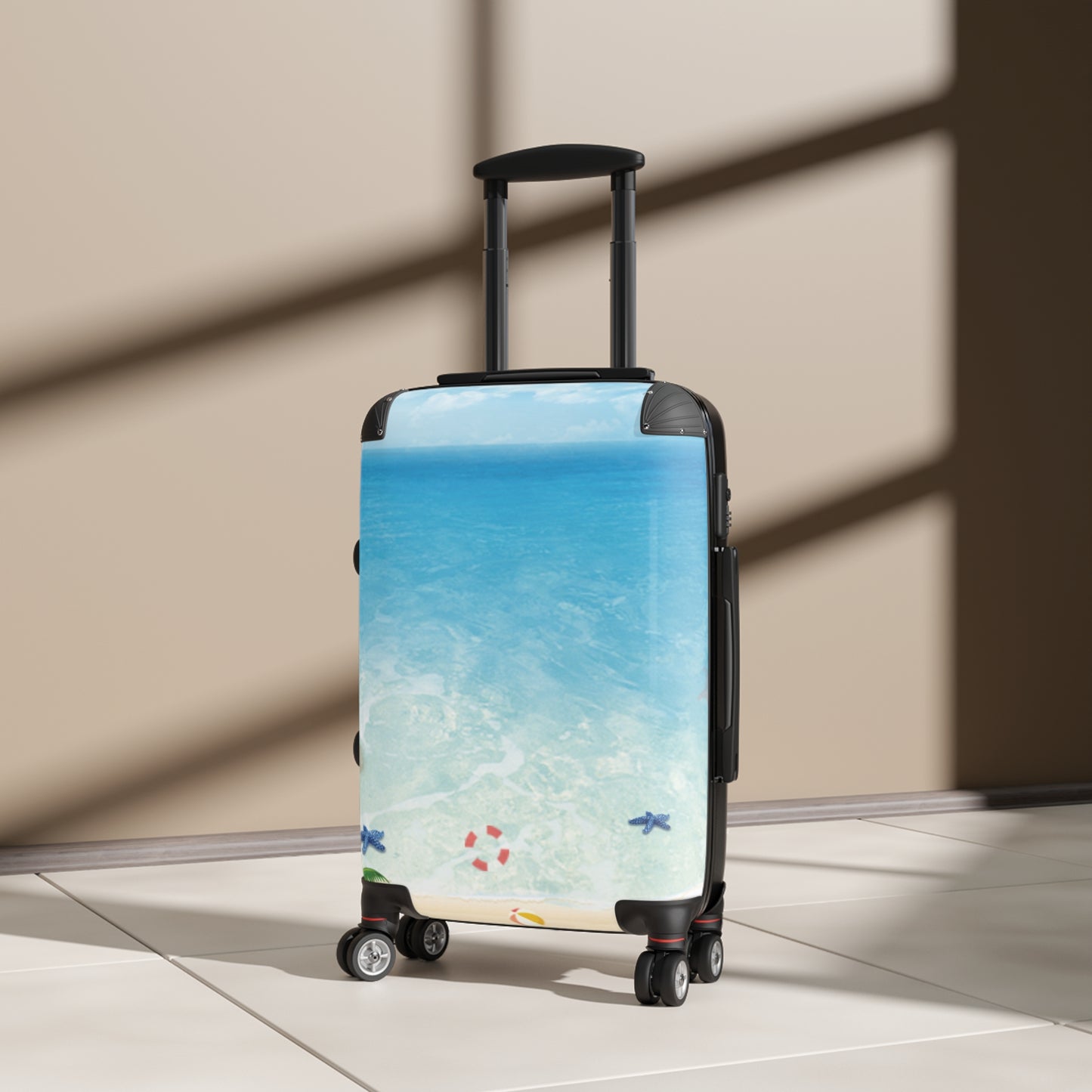 Nature Summer Vacation Tourism Art Carry-On Suitcase - Stylish Luggage for Travelers