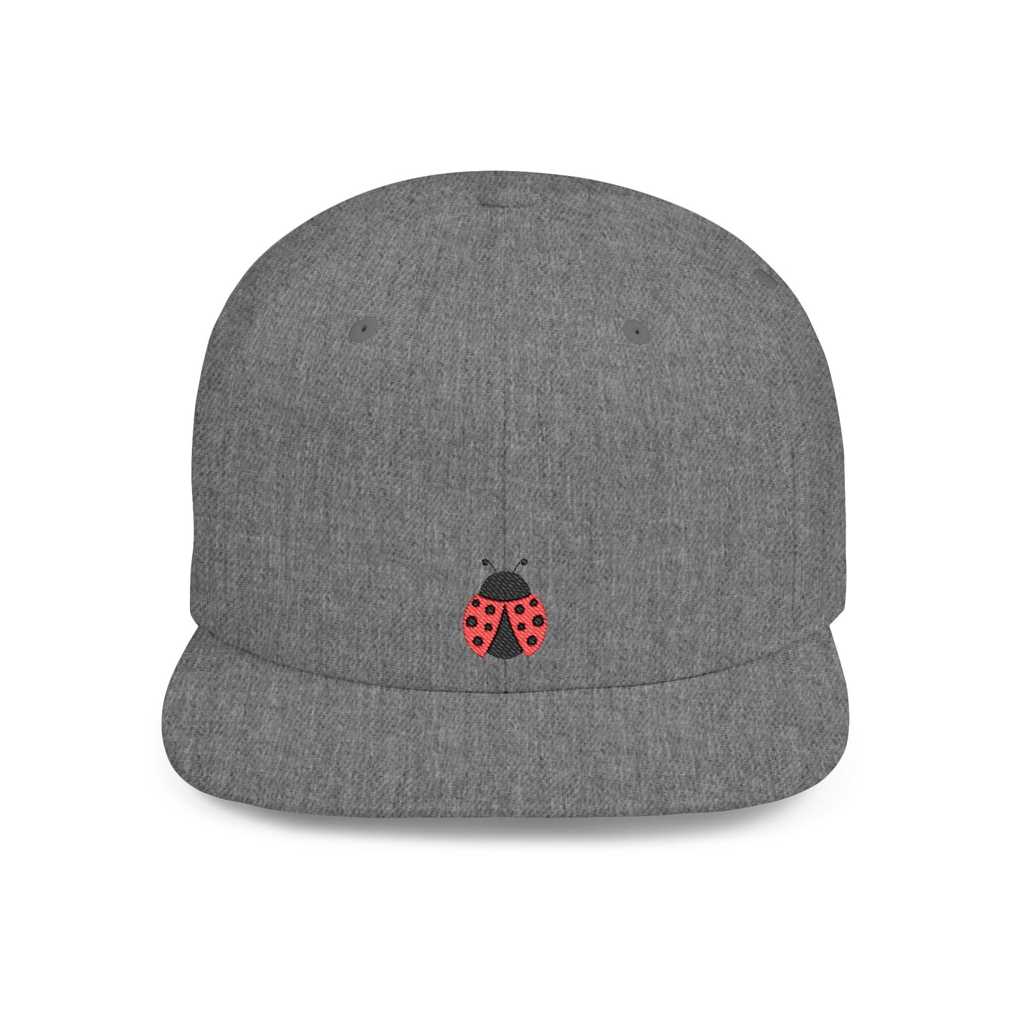 Icons Embroidered Lady Bird Flat Bill Snapback – Lightweight, Custom Fit, Premium Quality