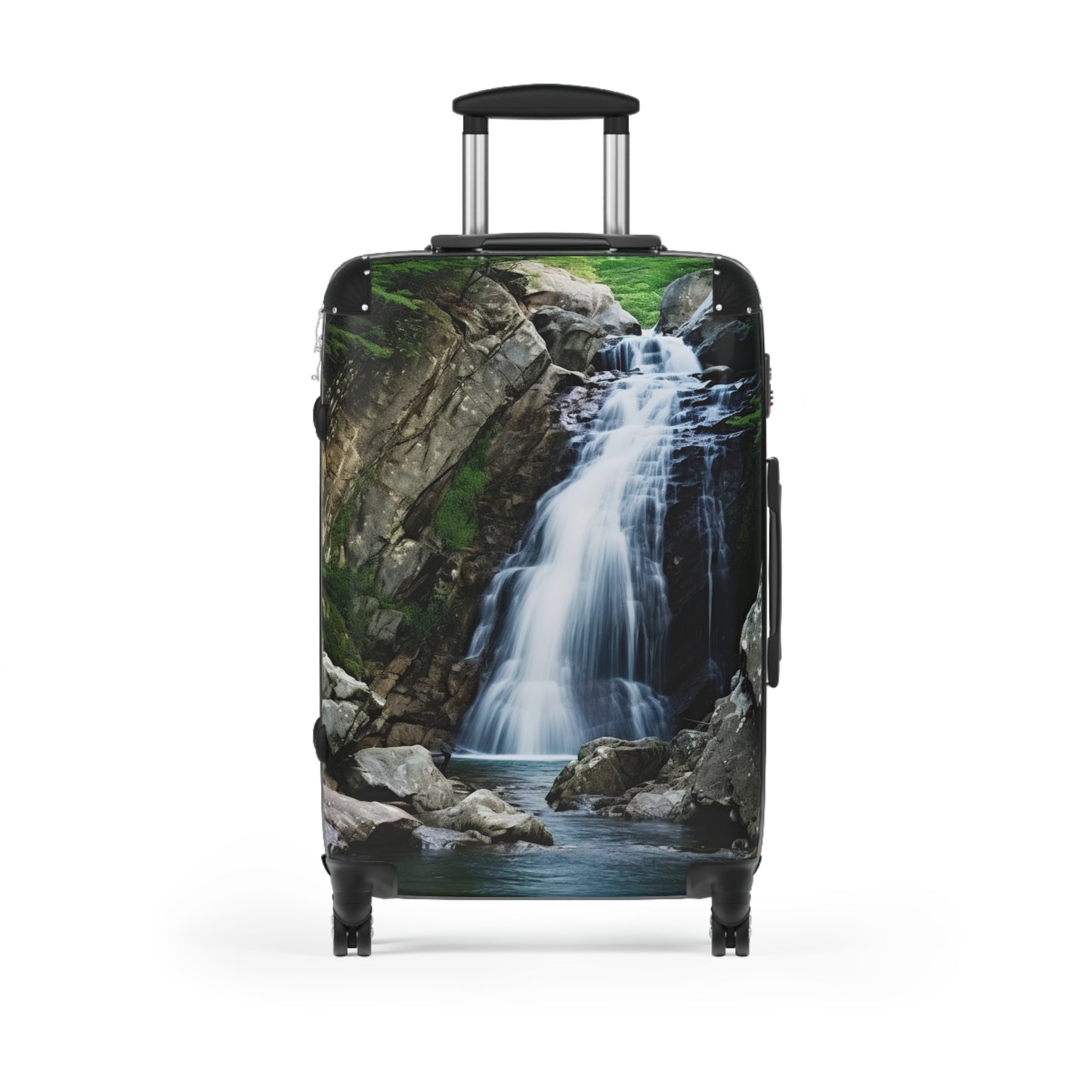 Nature Landscape Waterfalls Art Carry-On Suitcase - Stylish Luggage for Travelers