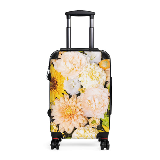 Nature Flowers Floral Bouquet Art Carry-On Suitcase - Stylish Luggage for Travelers