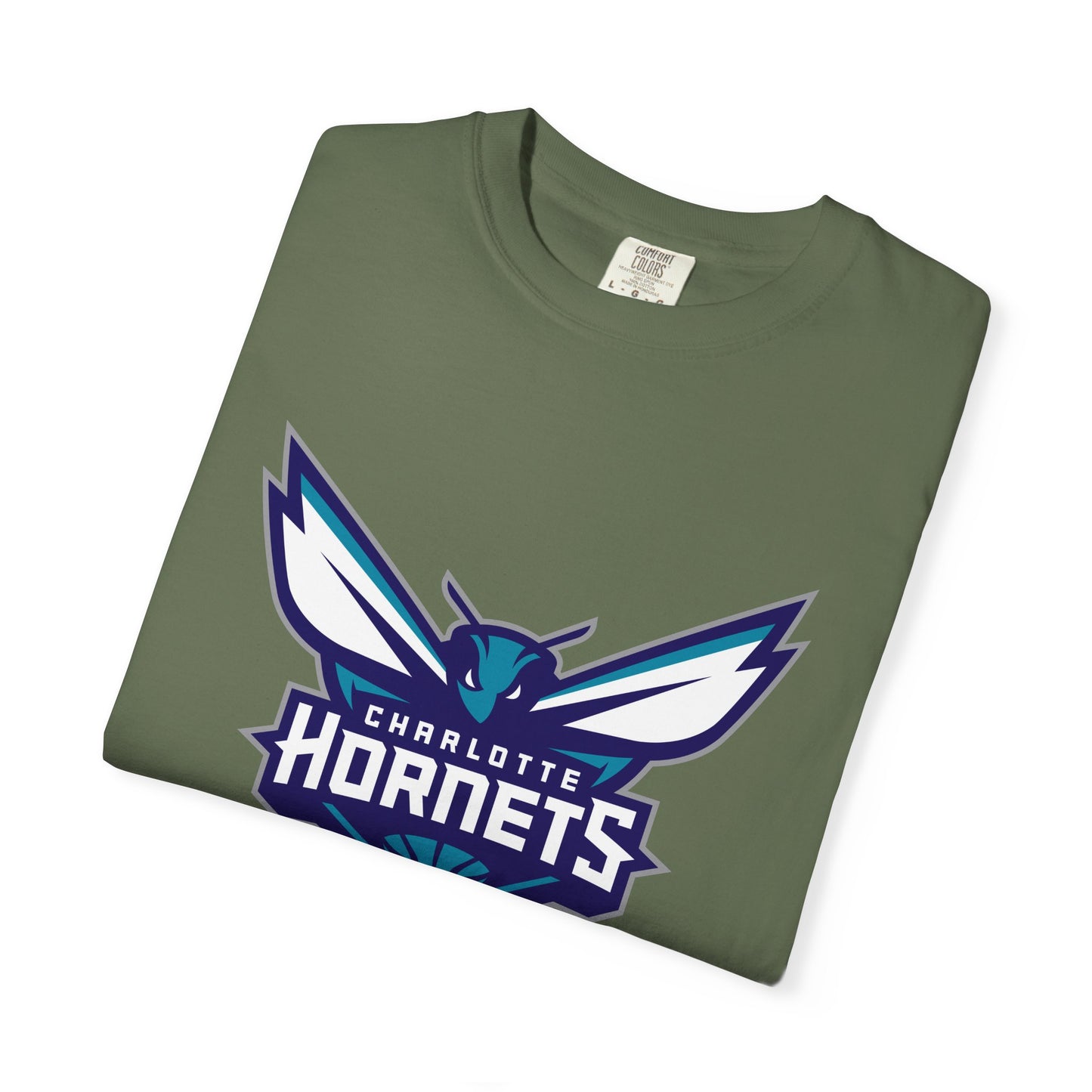 Charlotte Hornets Garment-Dyed T-Shirt – Premium Cotton Tee for Customization