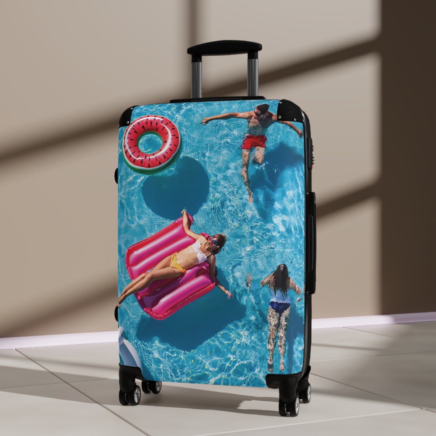 Nature Summer Pattern Carry-On Suitcase - Stylish Luggage for Travelers