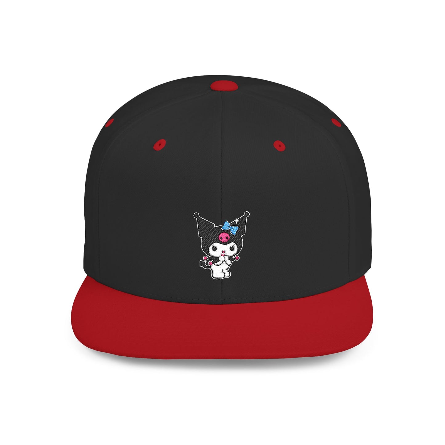 Kuromi Flat Bill Snapback – Lightweight, Custom Fit, Premium Quality