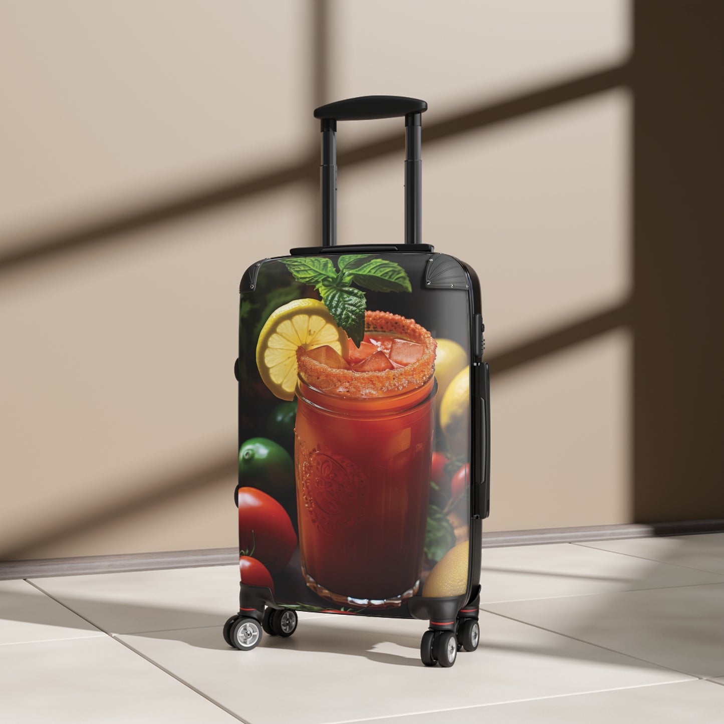 Nature Summer Fruits Drink Carry-On Suitcase - Stylish Luggage for Travelers