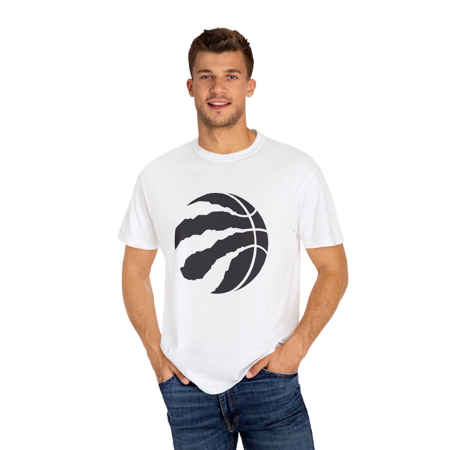 Toronto Raptors Strong Garment-Dyed T-Shirt – Premium Cotton Tee for Customization