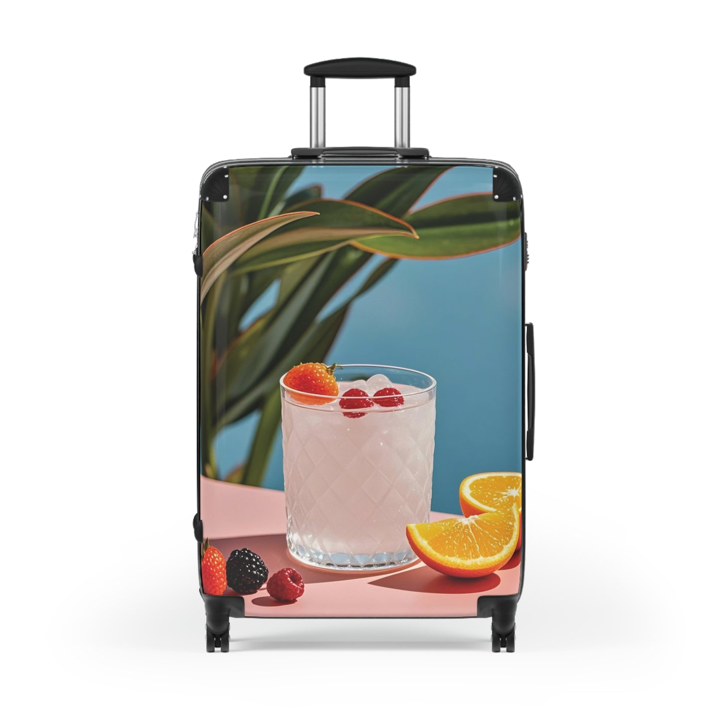 Nature Summer Fresh Juice Carry-On Suitcase - Stylish Luggage for Travelers