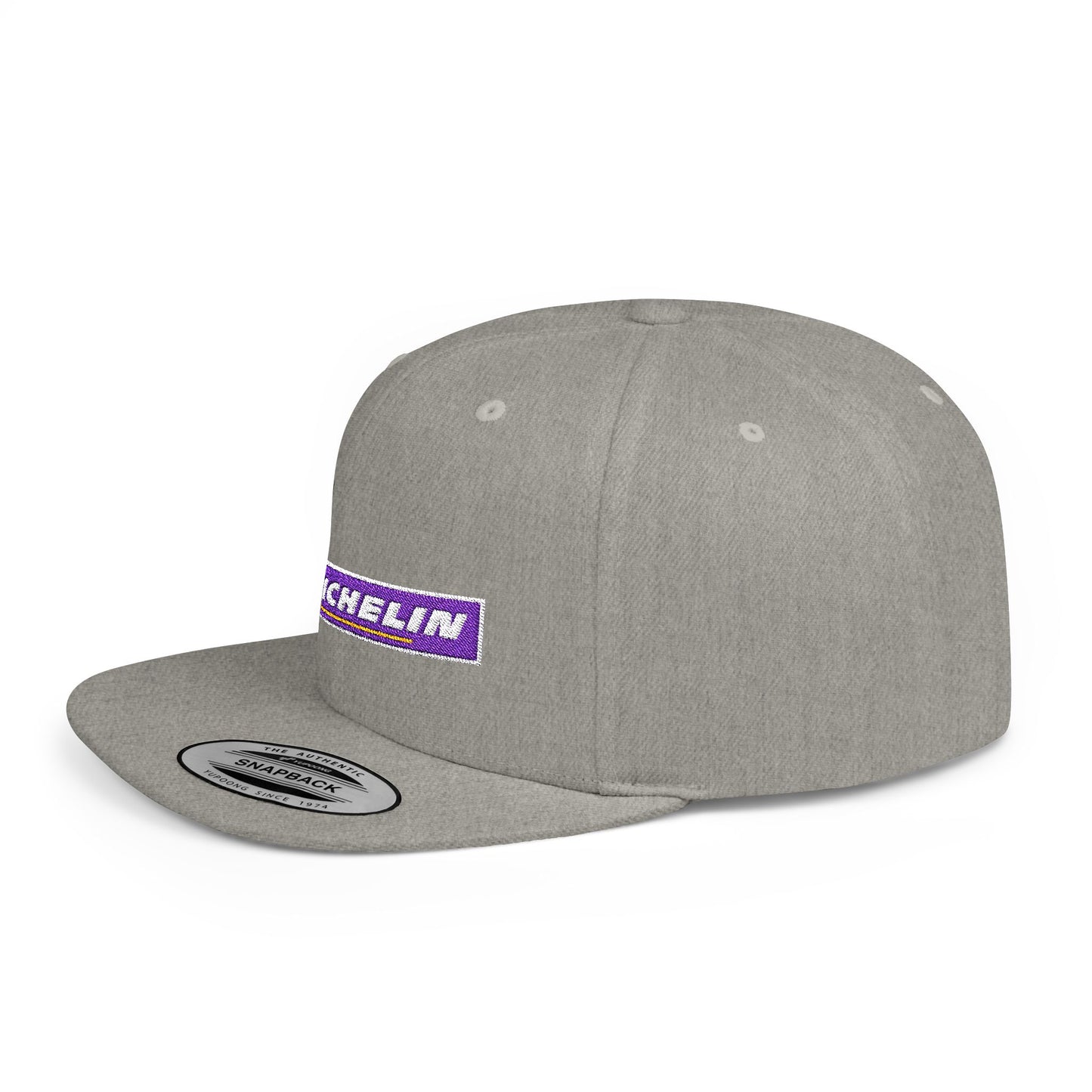 Michelin Flat Bill Snapback – Lightweight, Custom Fit, Premium Quality