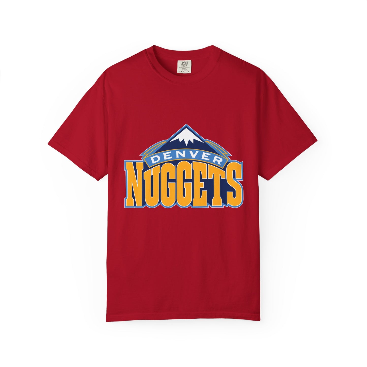 Denver Nuggets Garment-Dyed T-Shirt – Premium Cotton Tee for Customization