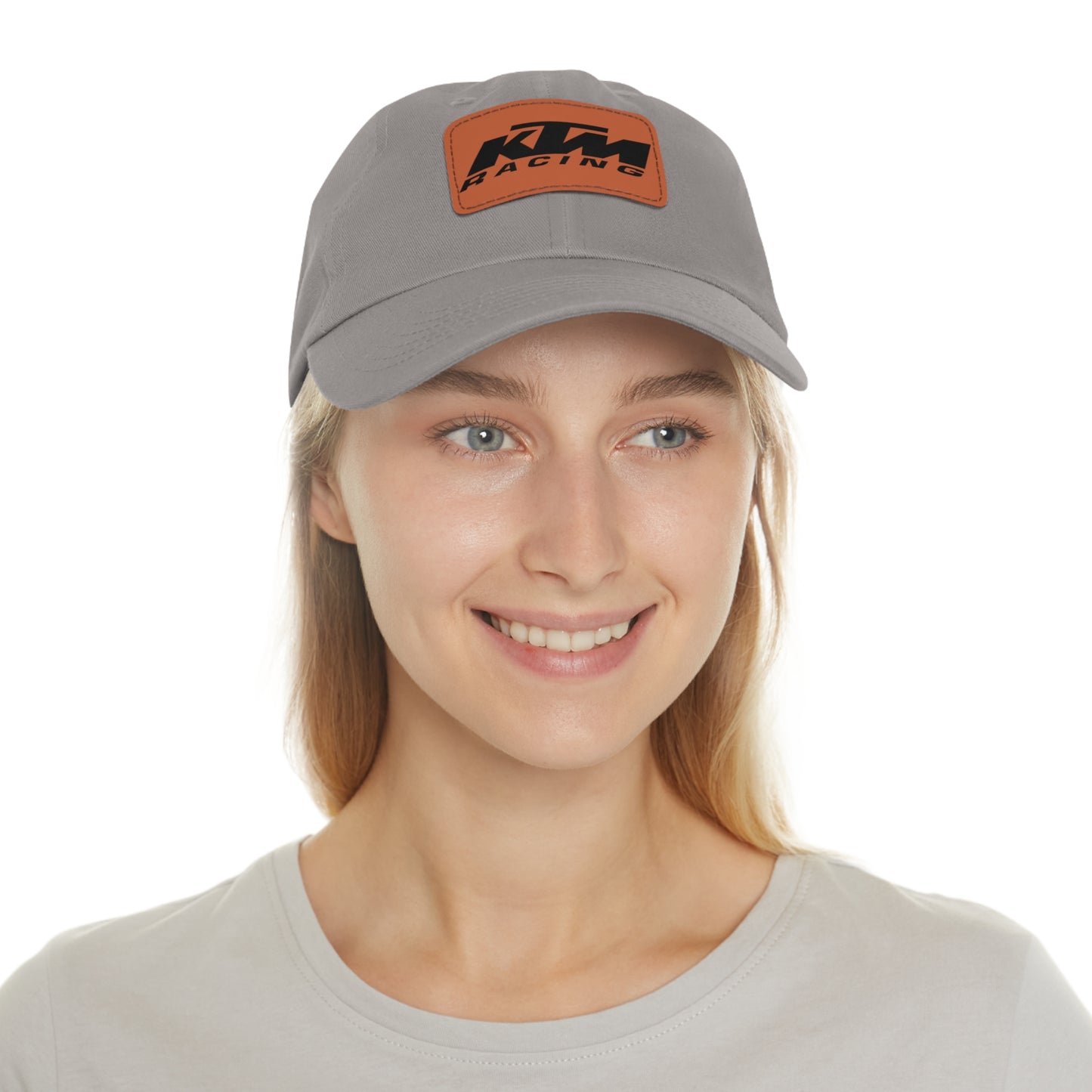 Dad Leather Patch Hat KTM Racing – Timeless Style, Perfect Fit