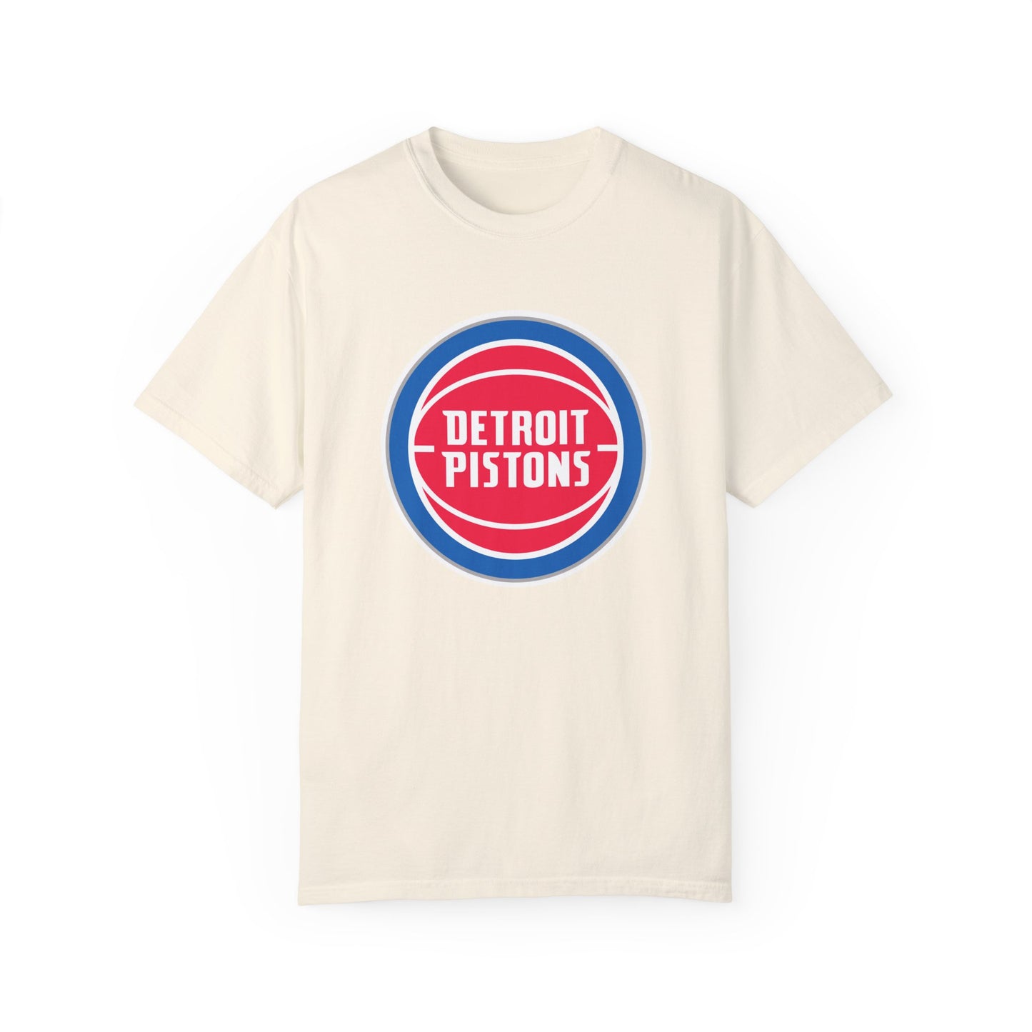 Detroit Pistons Built Different Garment-Dyed T-Shirt – Premium Cotton Tee for Customization