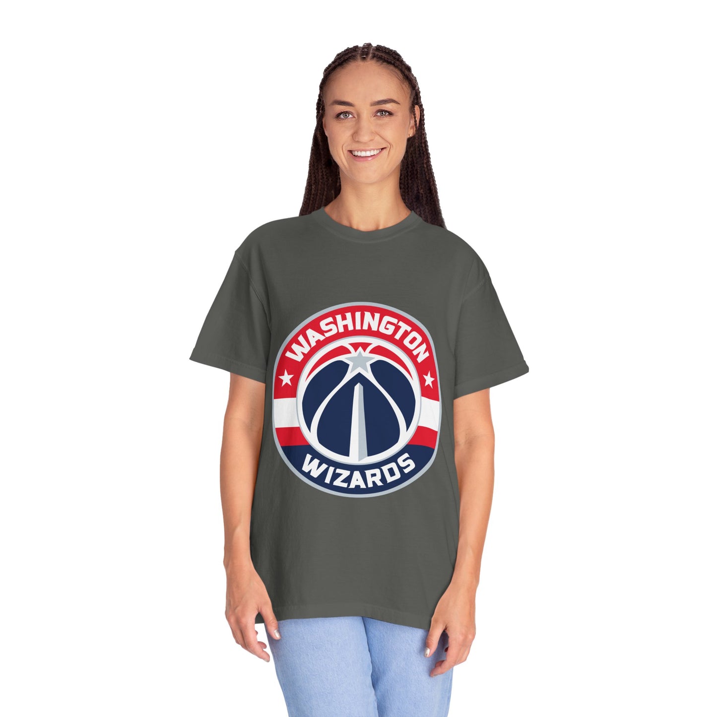 Washington Wizards Strong Garment-Dyed T-Shirt – Premium Cotton Tee for Customization