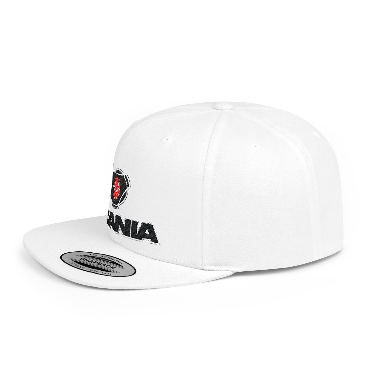 Scania Flat Bill Snapback – Lightweight, Custom Fit, Premium Quality