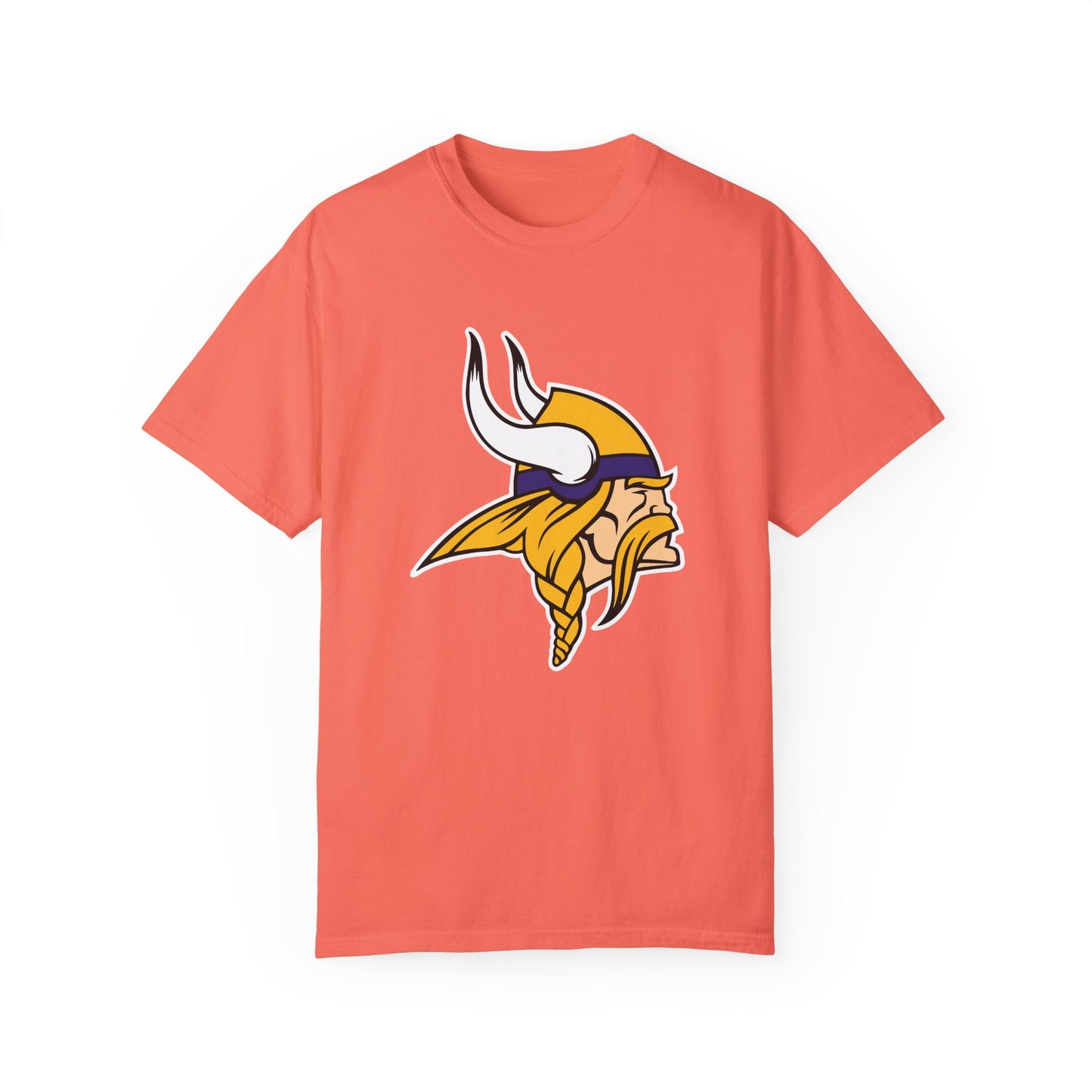 Minnesota Vikings Gear Garment-Dyed T-Shirt – Premium Cotton Tee for Customization