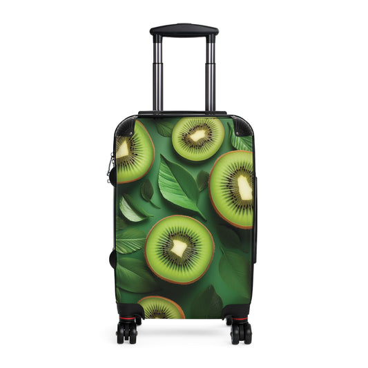 Nature Summer Juicy Kiwi Slices Carry-On Suitcase - Stylish Luggage for Travelers