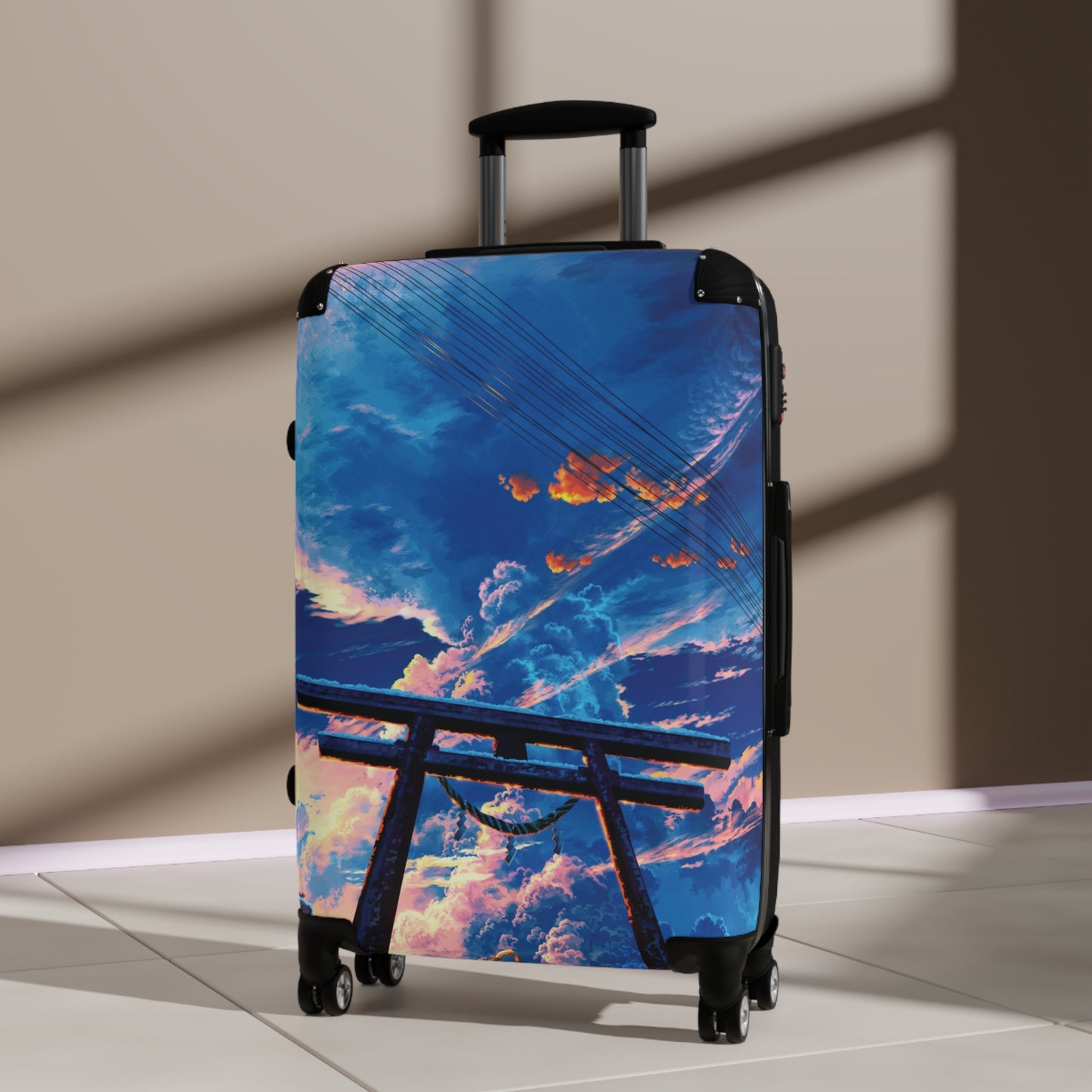 Art Torii Gate Japanese Carry-On Suitcase - Stylish Luggage for Travelers