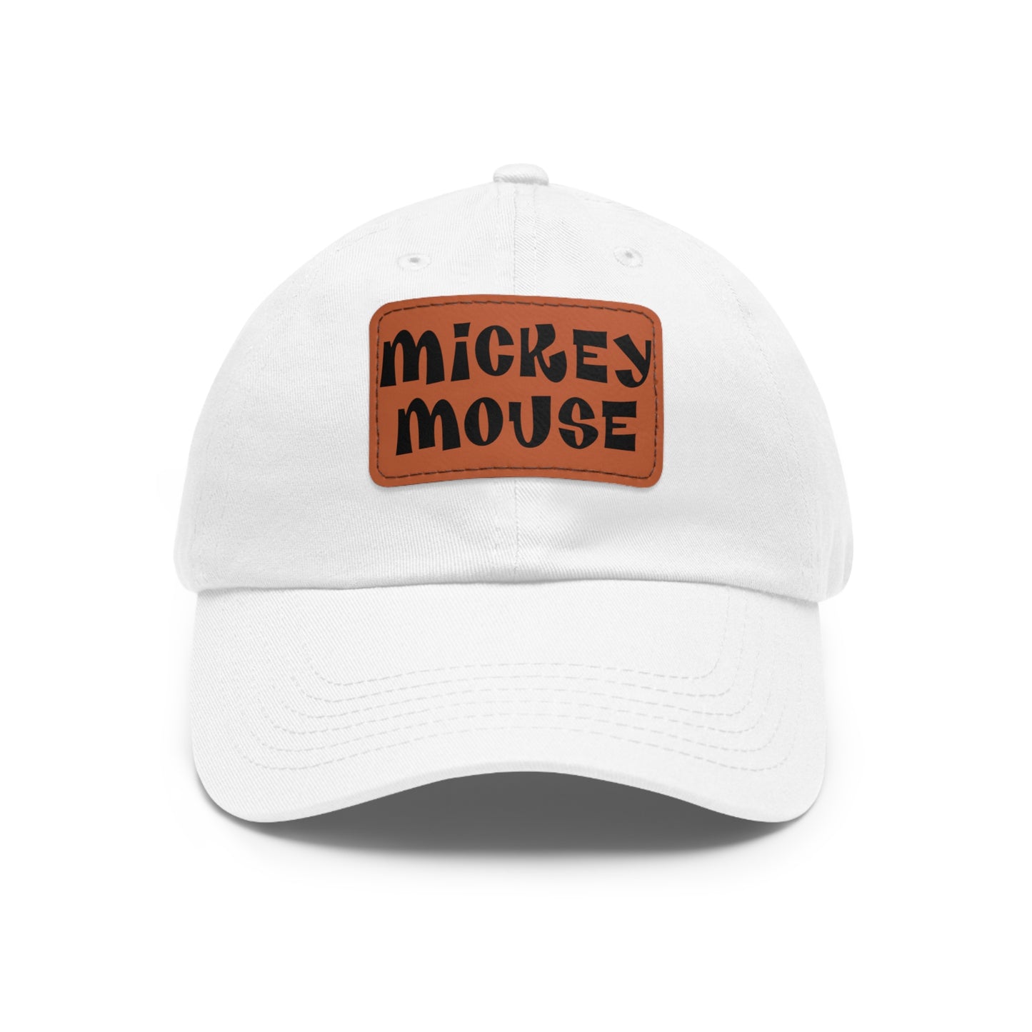 Dad Leather Patch Hat Mickey Mouse Disney – Timeless Style, Perfect Fit