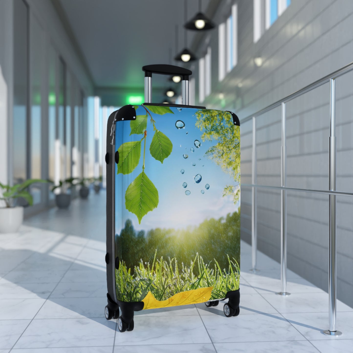 Nature Scene Art Carry-On Suitcase - Stylish Luggage for Travelers