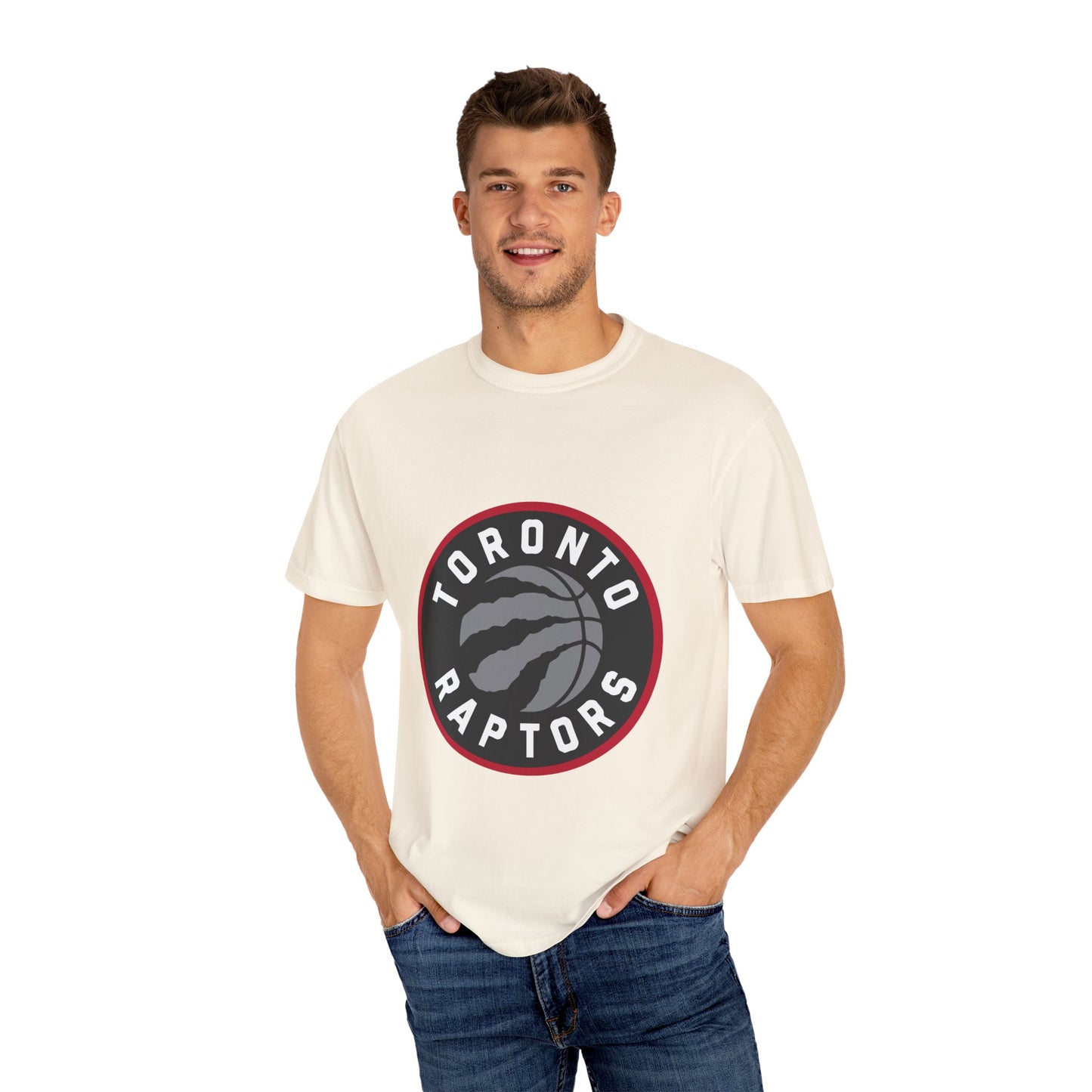 Toronto Raptors Garment-Dyed T-Shirt – Premium Cotton Tee for Customization