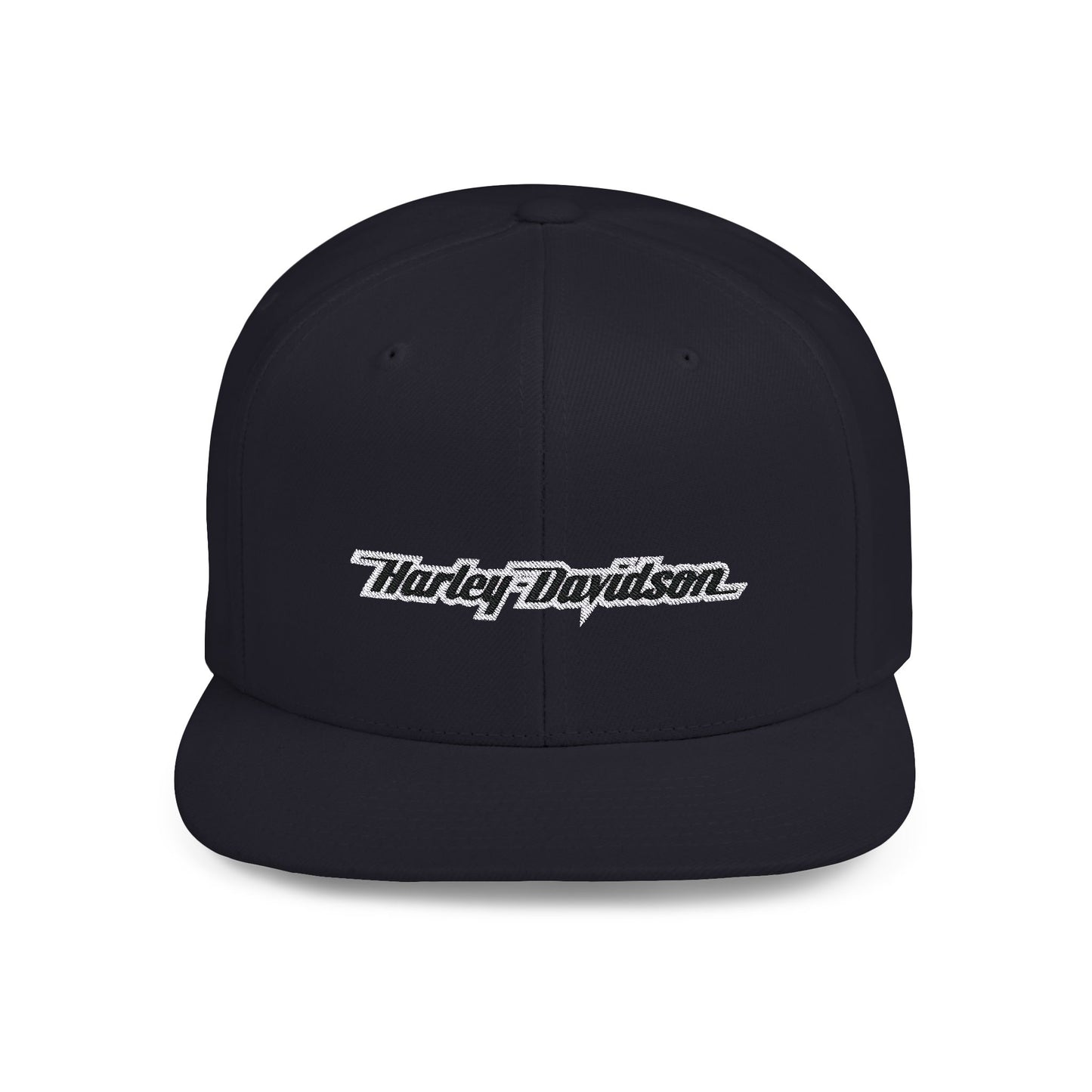 Harley Davidson Motor Flat Bill Snapback – Lightweight, Custom Fit, Premium Quality