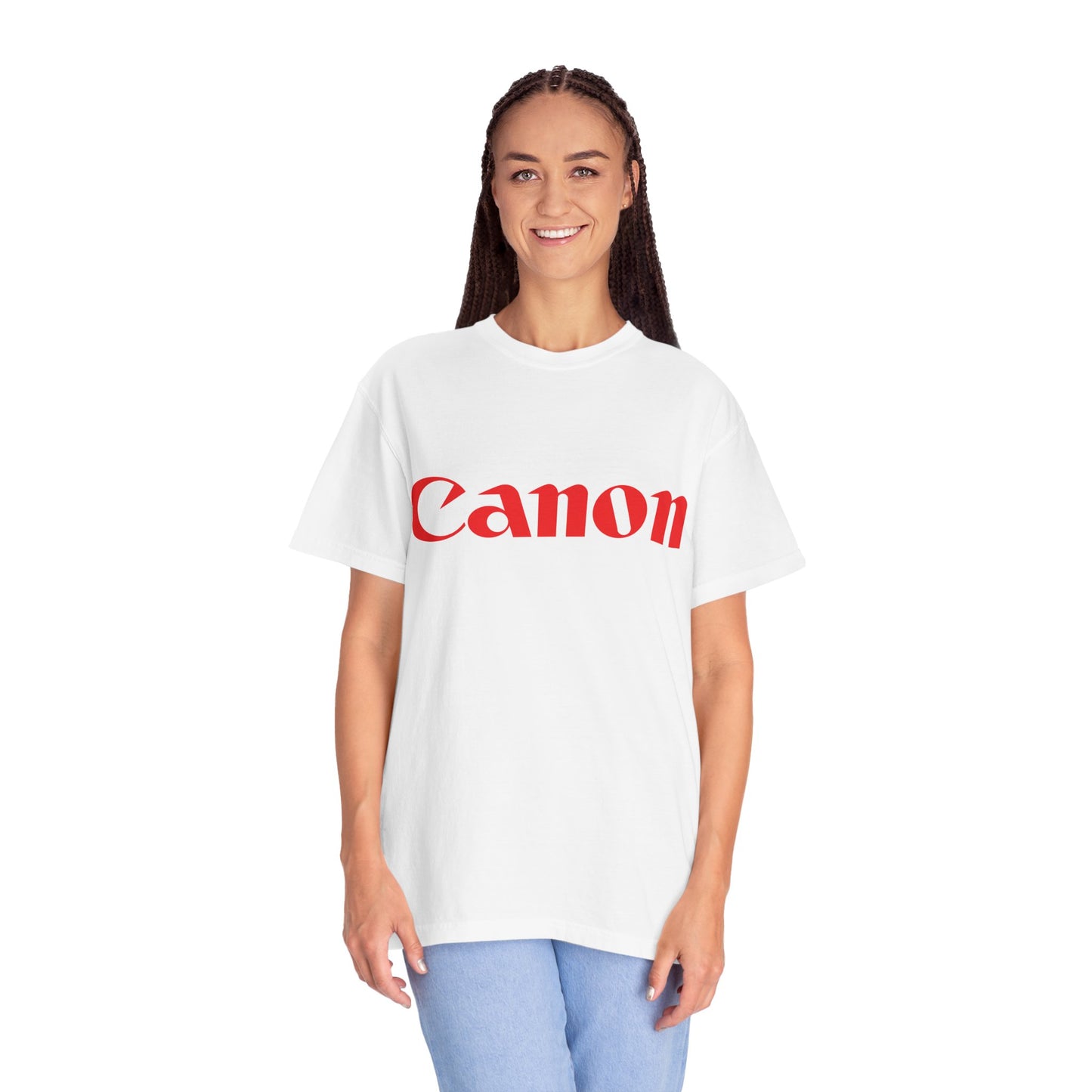 Canon Garment-Dyed T-Shirt – Premium Cotton Tee for Customization