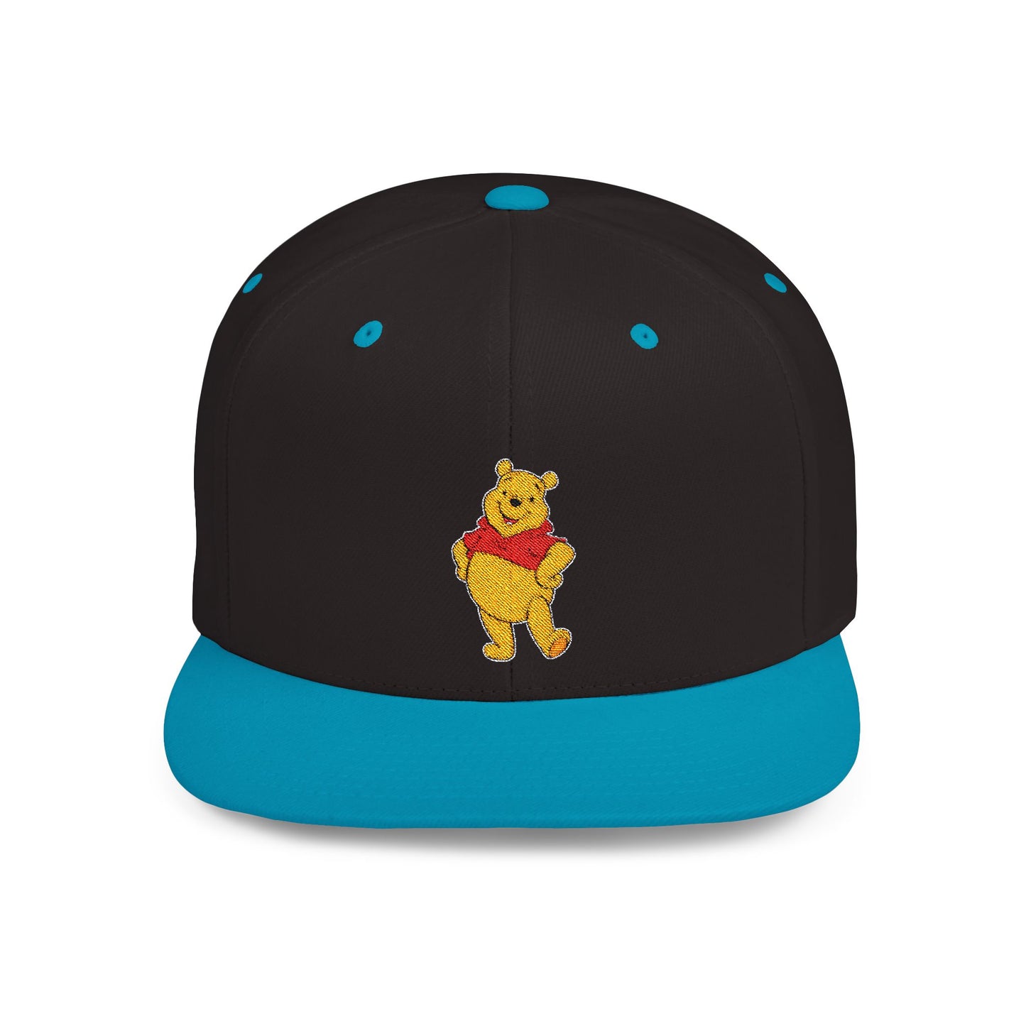 Winnie The Pooh Classic Flat Bill Snapback – Lightweight, Custom Fit, Premium Quality