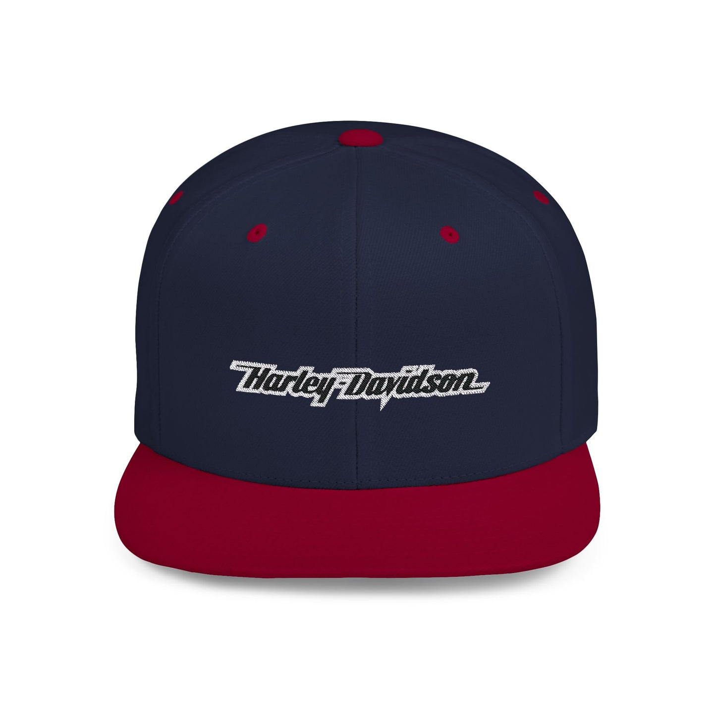 Harley Davidson Motor Flat Bill Snapback – Lightweight, Custom Fit, Premium Quality
