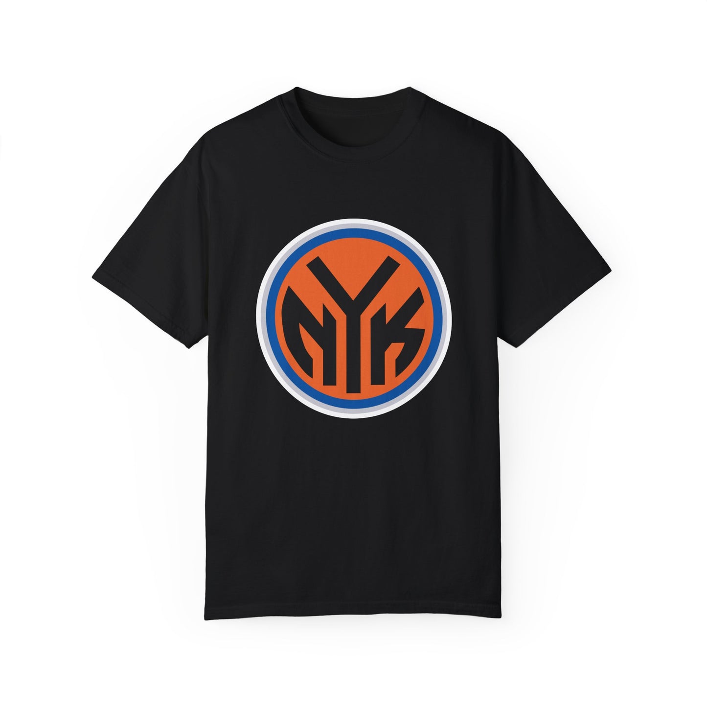 New York Knicks Basketball Fanatics Garment-Dyed T-Shirt – Premium Cotton Tee for Customization