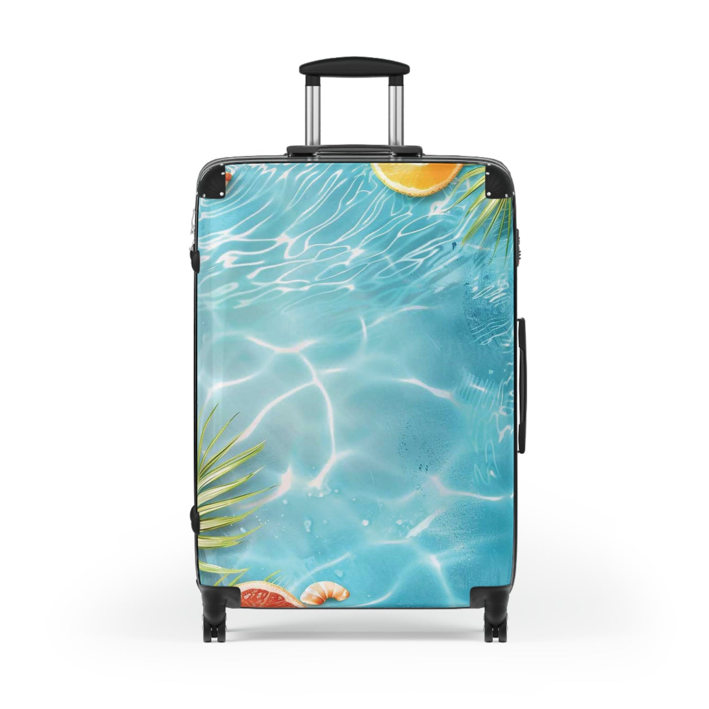 Nature Summer Background Art Carry-On Suitcase - Stylish Luggage for Travelers