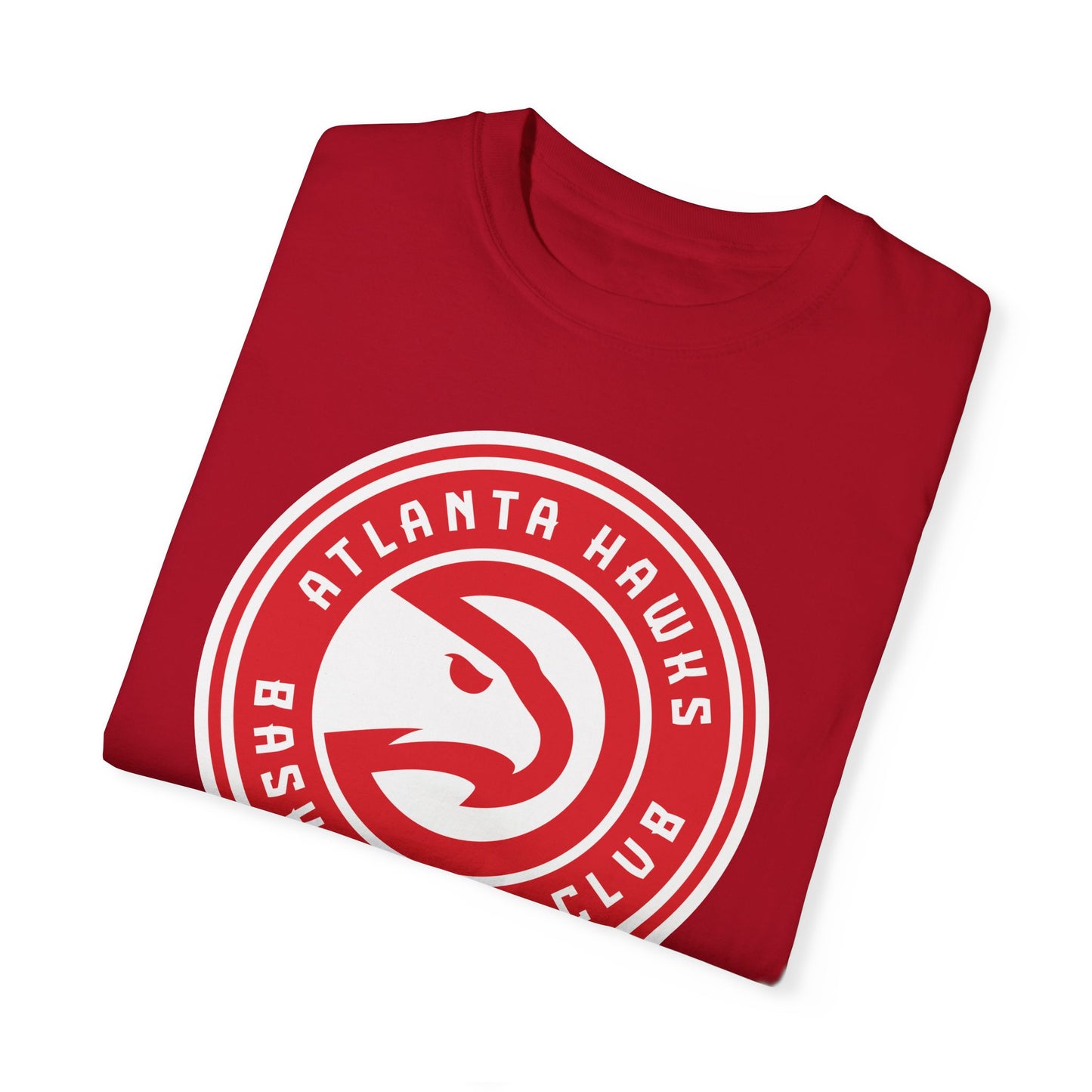 Atlanta Hawks Hoop Lifestyle Garment-Dyed T-Shirt – Premium Cotton Tee for Customization