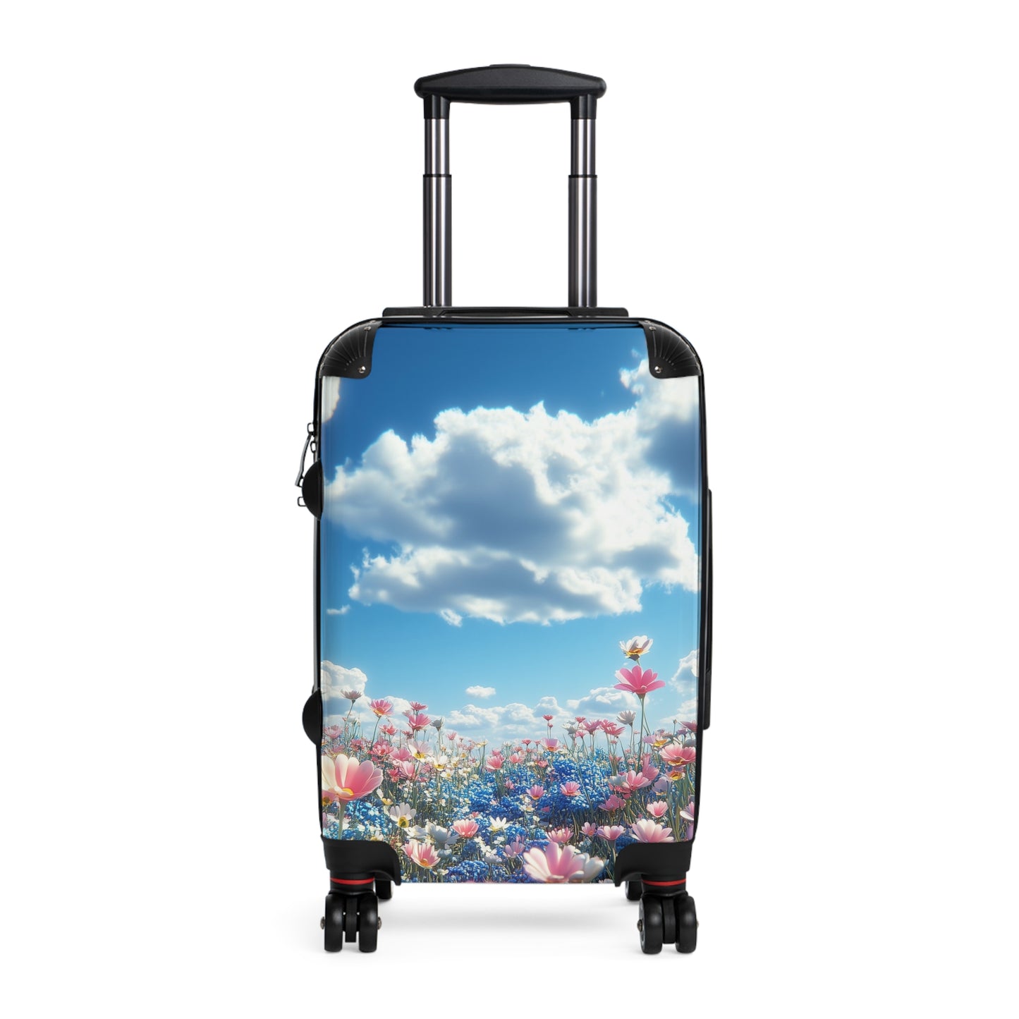 Nature Flowers Floral Sky Spring Carry-On Suitcase - Stylish Luggage for Travelers