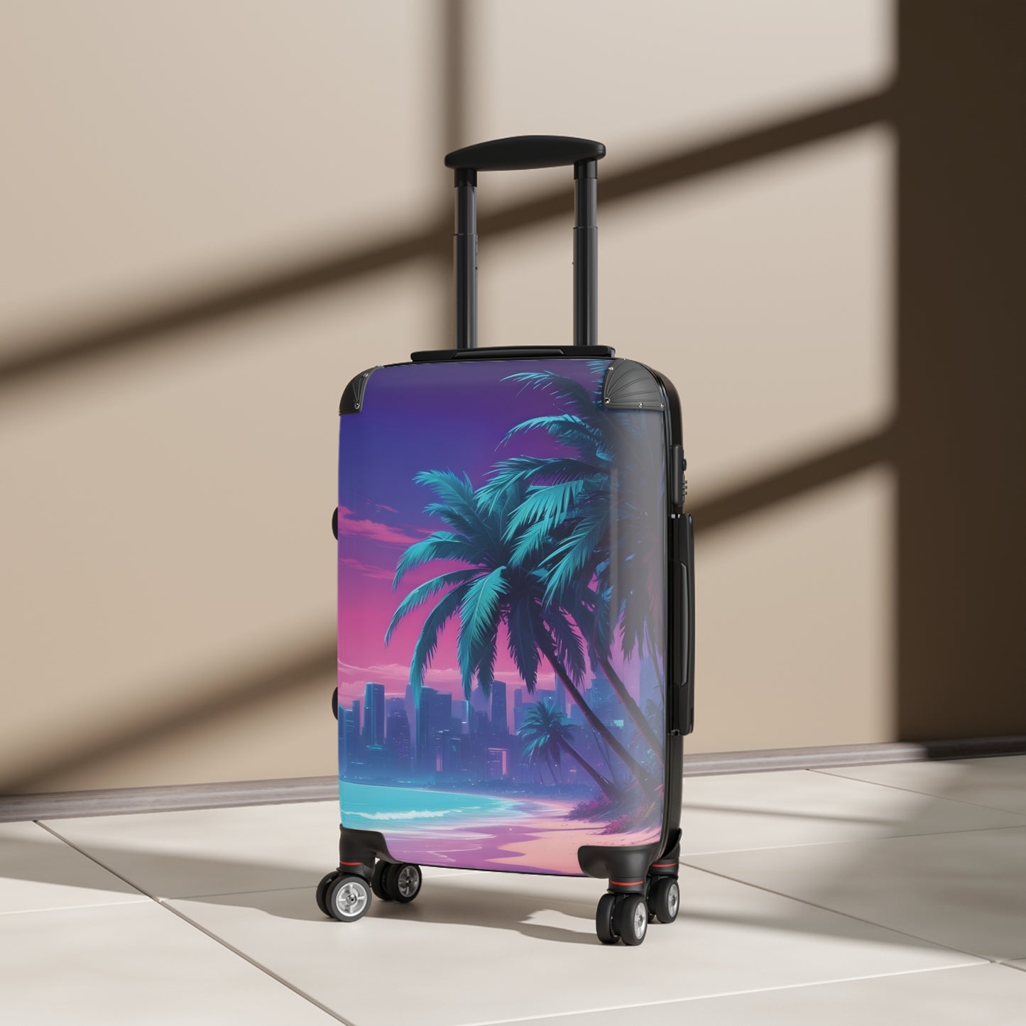 Nature Summer Colorful Beach Carry-On Suitcase - Stylish Luggage for Travelers