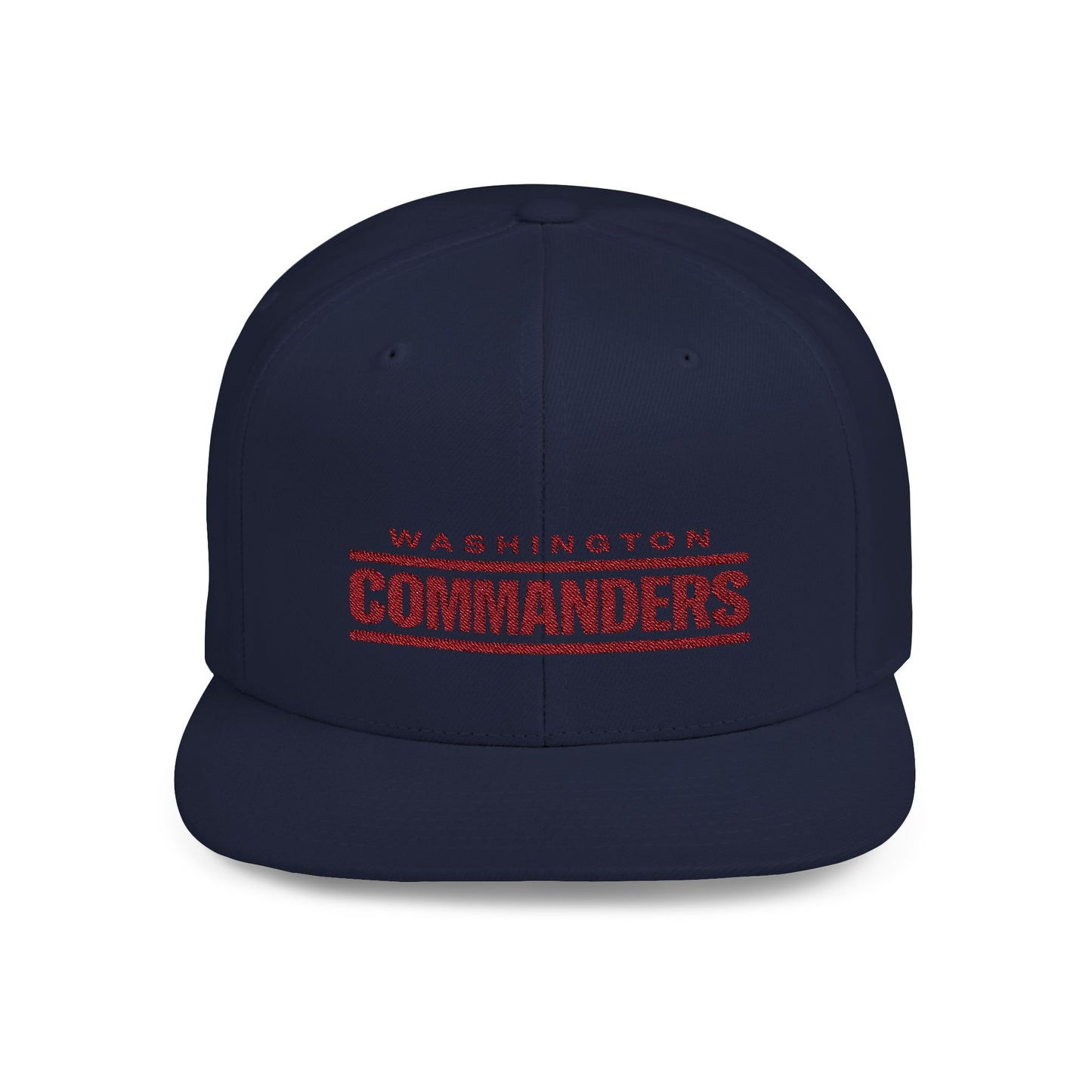 Washington Commanders Washington Football Flat Bill Snapback – Lightweight, Custom Fit, Premium Quality