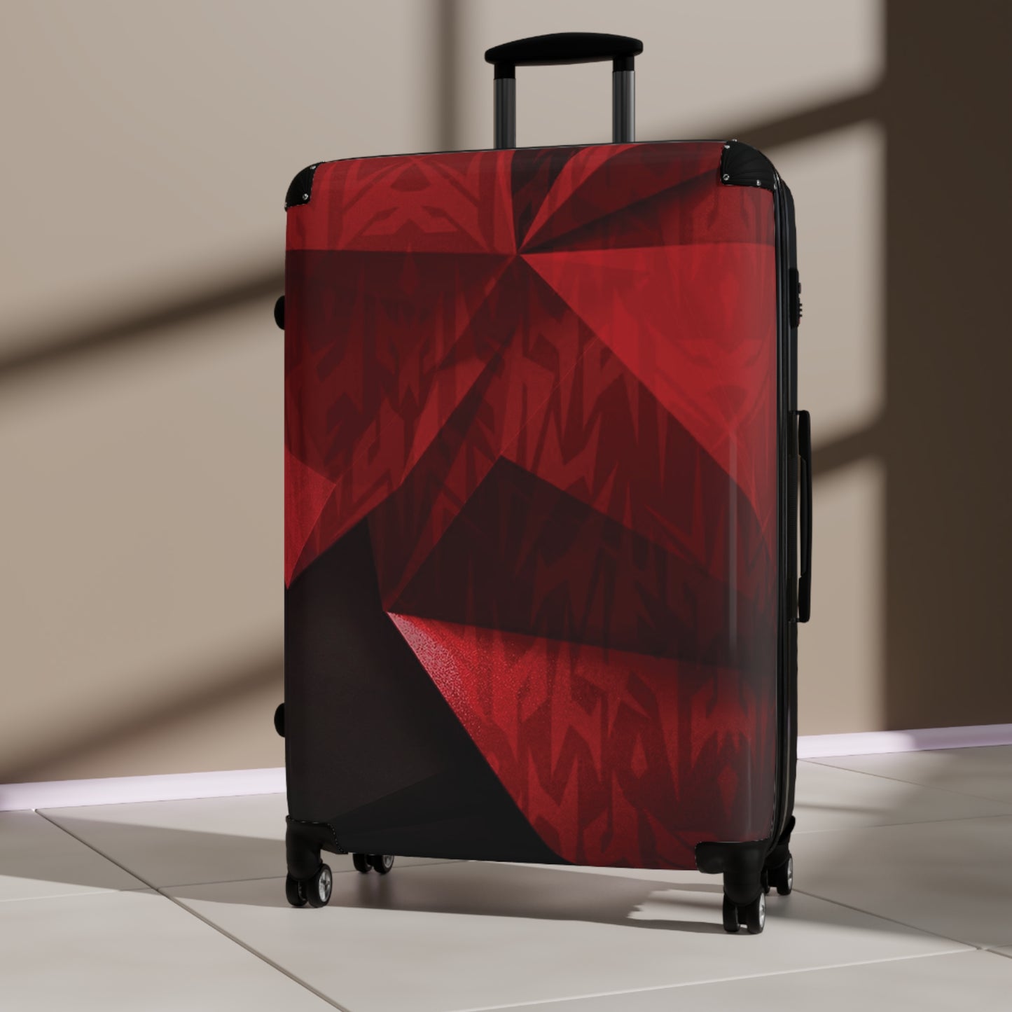 Abstract Predator Art Carry-On Suitcase - Stylish Luggage for Travelers