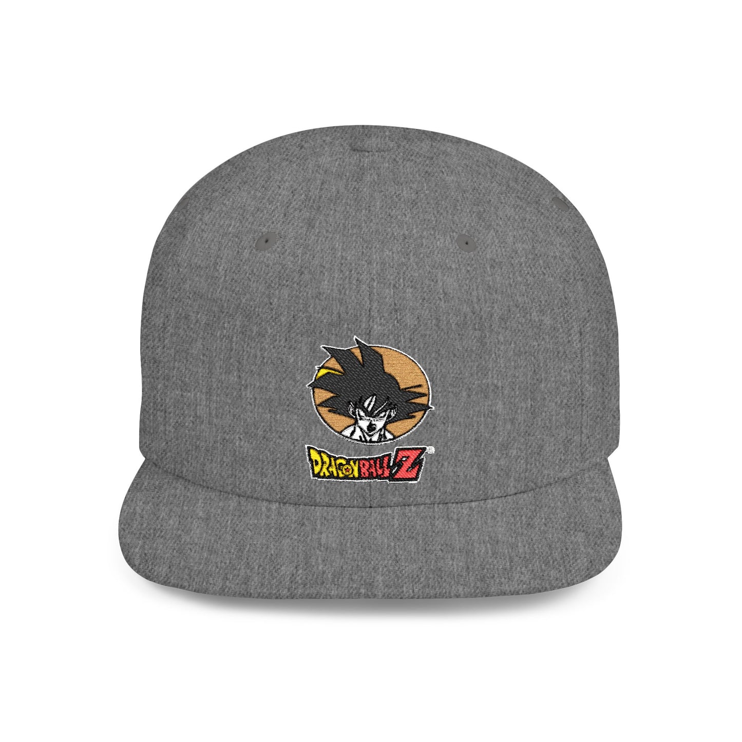 Dragon Ball Z Goku Flat Bill Snapback – Lightweight, Custom Fit, Premium Quality