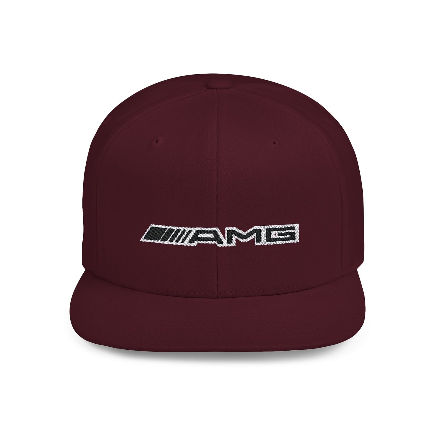 AMG Flat Bill Snapback – Lightweight, Custom Fit, Premium Quality