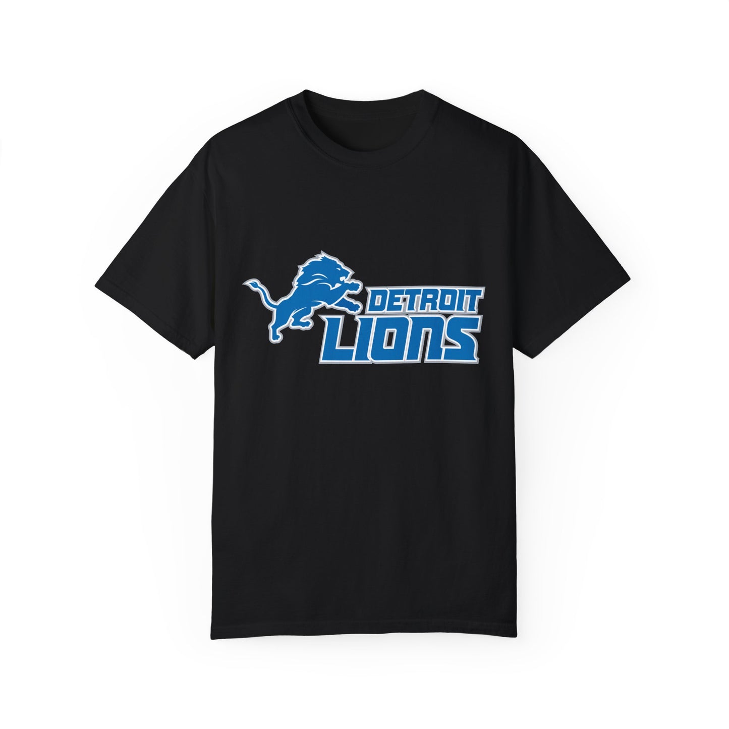 Detroit Lions Nation Garment-Dyed T-Shirt – Premium Cotton Tee for Customization