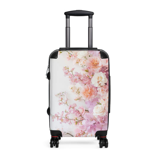 Nature Flowers Floral Pastel Beautiful Art Carry-On Suitcase - Stylish Luggage for Travelers