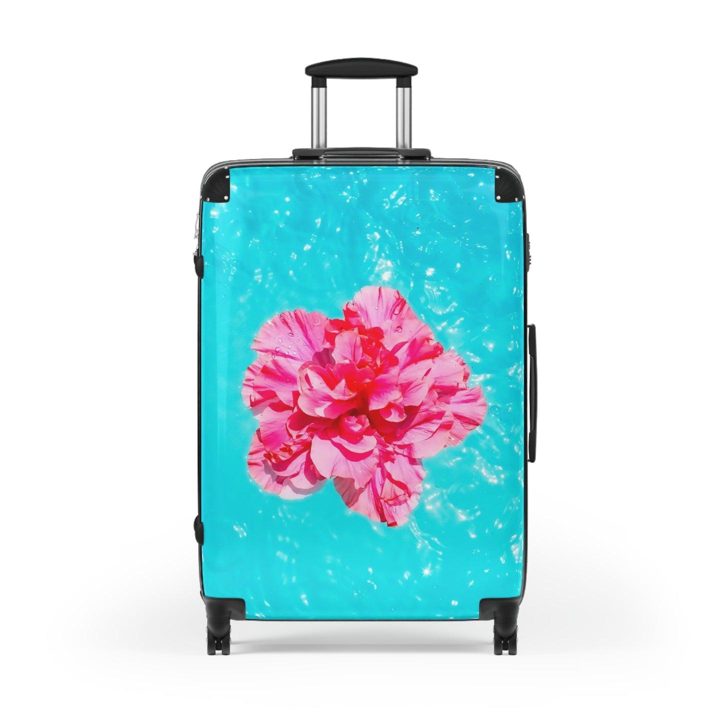 Nature Flowers Floral Floating Art Carry-On Suitcase - Stylish Luggage for Travelers