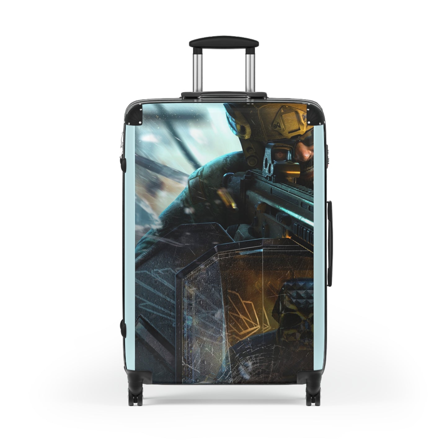 Video Games Rainbow Six Siege Carry-On Suitcase - Stylish Luggage for Travelers