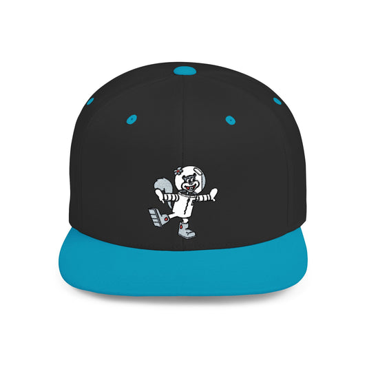 SpongeBob SquarePants Sandy Cheeks Flat Bill Snapback – Lightweight, Custom Fit, Premium Quality