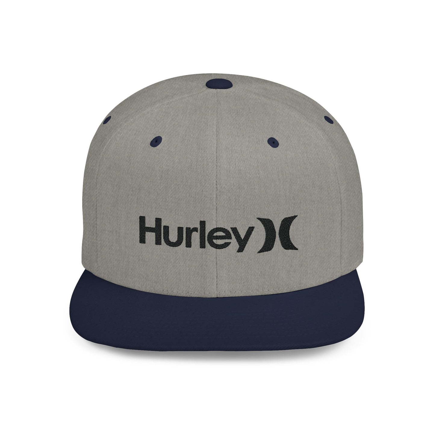 Hurley Company Flat Bill Snapback – Lightweight, Custom Fit, Premium Quality