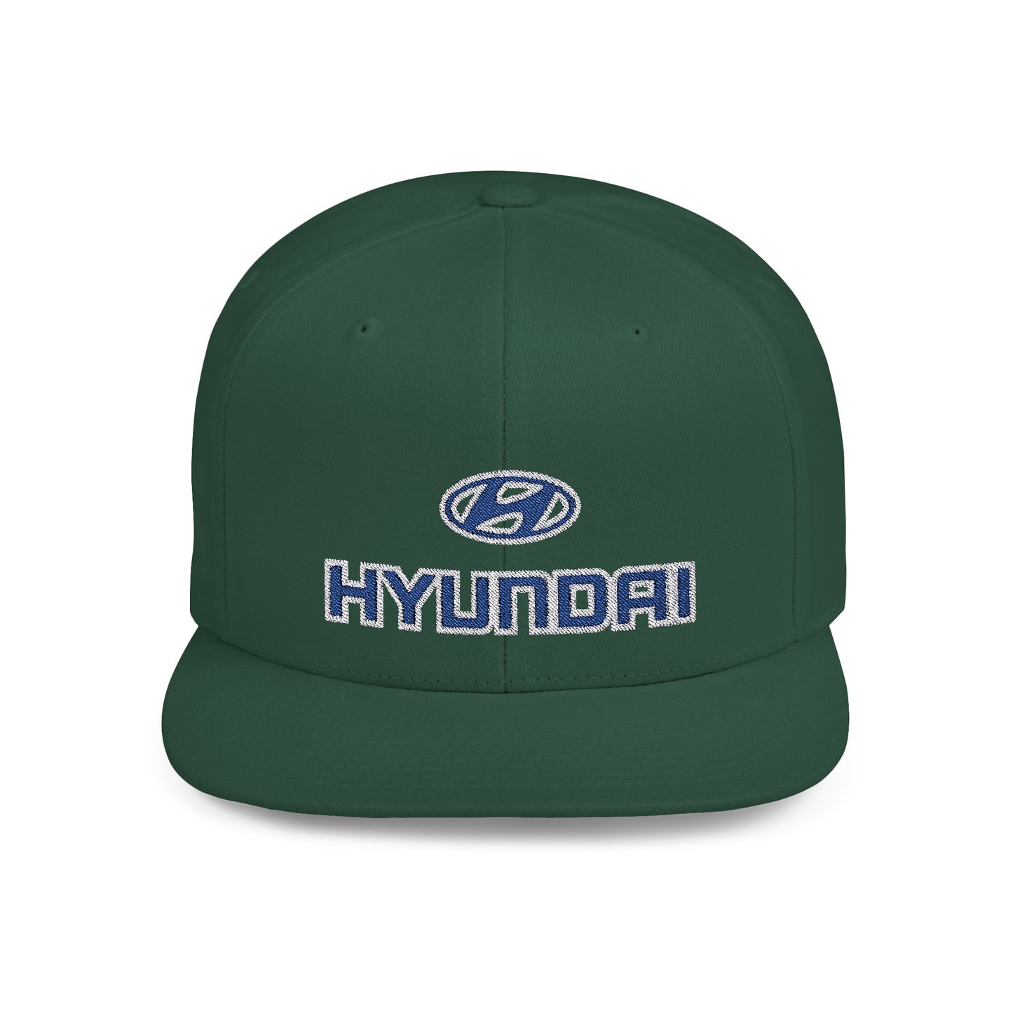 Hyundai Flat Bill Snapback – Lightweight, Custom Fit, Premium Quality