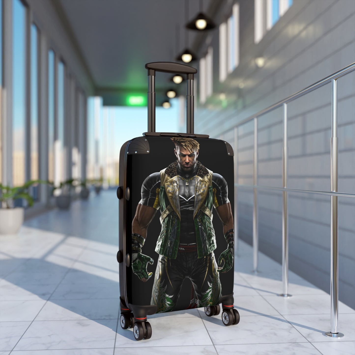 Video Games Tekken 8 Eddy Gordo Carry-On Suitcase - Stylish Luggage for Travelers