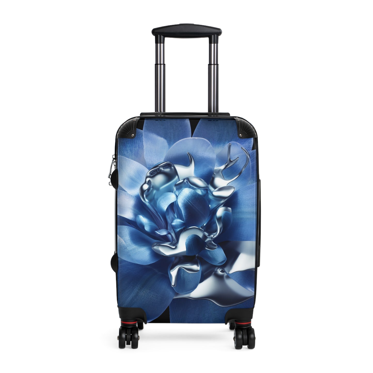 Nature Flowers Floral Abstract Art Carry-On Suitcase - Stylish Luggage for Travelers